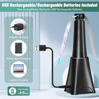 Ventilateur de support anti-moustiques Portable ventilateur répulsif à mouches électrique ventilateur Usb Charge ventilateur de receveur de mouches pour les frites de fruits