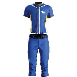 Training Style Baseball Uniform Soft Fabric Baseball Uniform Sports Wear Baseball Uniform For Sale - Product Image 1