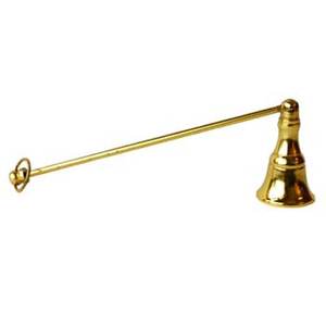 Éteignoir à bougies poli miroir fabriqué en acier inoxydable avec anneau plat Accessoires pour bougies Éteignoir à bougies en laiton - Product Image 4