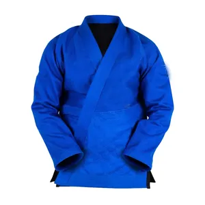 Premium Martial Arts Uniforms For Sale Men Blue Breathable <b>Kimono</b> Suit With Bjj Gi And <b>Belt</b> Latest Design Jiu Jitsu Uniform - Product Image 1