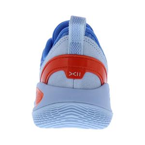 Zapatillas Under Armour Curry 12 WTB GS para Niño, Color: Azul Calm/Blue Atlantis/Naranja Oscuro, 100% Auténticas - Product Image 3