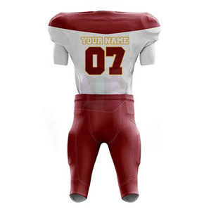 Nouveauté Meilleure conception Uniformes de football américain légers à manches courtes Fabriqués en matériau respirant Convient pour le sport - Product Image 2