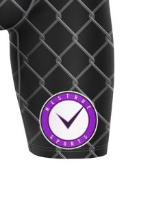 Short de compression taille moyenne pour hommes le plus vendu Logo personnalisé Vente en gros Pantalon d'entraînement à motif solide à vendre - Product Image 5