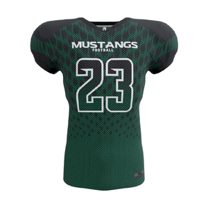 High Quality Heat-Transfer Printed Custom American Football Jersey Short Sleeve Quick Dry Breathable <b>Mesh</b> Outdoor Sports - Product Image 5