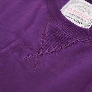 100% coton hiver mode V inséré vénitien pour hommes pull blanc sweat avec impression numérique écologique - Product Image 4