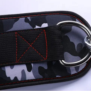 Vente en gros d'équipement de gymnastique avec logo personnalisé S M L XL Boucle de levier d'haltérophilie réglable Ceinture en cuir de vachette d'haltérophilie - Product Image 3