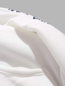 Sudadera con capucha Sherpa de alta calidad para hombre, ropa de abrigo de invierno personalizada, sudadera borrosa de manga larga con bolsillo acogedor, forro polar estampado - Product Image 4