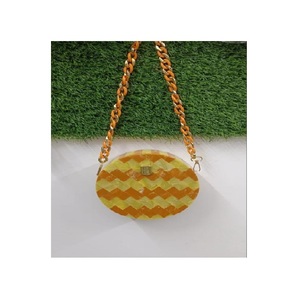 Bolso de resina hecho a mano de fábrica india, nuevo diseño bohemio/Vintage, bolso de mujer, vestido para fiesta de noche, eventos, noche de moda - Product Image 2