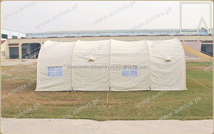 Tienda de túnel 100% algodón hecha a medida OEM a tela de calidad retardante de fuego resistente a los rayos UV e impermeable tienda de túnel - Product Image 5