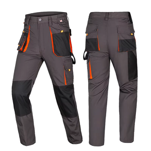 Nexus Fabrica Men's Cotton Drill <b>Cargo</b> <b>Work</b> <b>Pants</b> with Abrasion Resistance Needle Detection 7 Pockets - Product Image 1