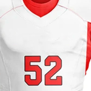 Camiseta de Club transpirable de secado rápido de poliéster 100% personalizada, uniforme de fútbol americano para hombres y jóvenes, apropiado para fútbol - Product Image 3