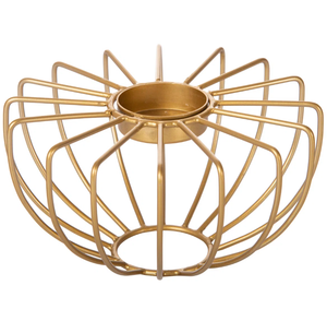 Portavelas Decorativo Vintage PARA EL Hogar, Portavelas de Color Dorado Moderno PARA EL Hogar, Hotel y Restaurantes - Product Image 6