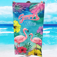 Logo personnalisé impression sur toile souvenir de voyage île tropicale vacances été sac de plage accessoires