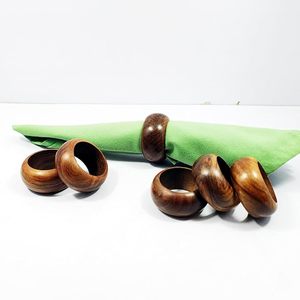 Sorprendentes servilleteros de madera Sheesham para una impresionante decoración de mesa de fiesta para bodas, vacaciones de Navidad, Año Nuevo - Product Image 5
