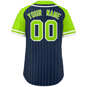 Camiseta de la liga escolar de sublimación de alta calidad, ropa deportiva transpirable de malla impresa o cosida, camiseta de béisbol con número de nombre personalizado - Product Image 4