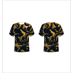 Camiseta de Hombre con Estampado de Puntos Blancos, Manga Corta, Cuello Redondo, Corte Regular Informal, 100% Trackstar OEM, Marca Privada TSI-G05-P0626 - Product Image 5