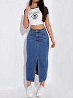 Jean slim coloré en denim taille haute, coupe droite, asymétrique, style gothique, mignon et décontracté, pour femme, idéal pour l'été et le streetwear.