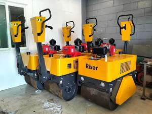 Compactador de motor Kubota de alta calidad, rodillo de carretera vibratorio, tambor doble, Bomag pequeño de bajo costo a la venta, núcleo de Motor hidráulico - Product Image 5