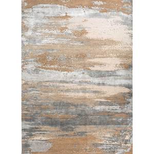 Alfombra Entropy Ivory de Lana y Seda de Bambú Anudada a Mano, 10 mm de Grosor, Rectangular, para Pasillo y Hogar, con Patrón Abstracto para Uso Doméstico - Product Image 1