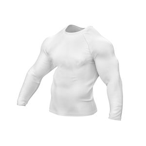 Haut de compression pour homme à séchage rapide, manches longues, anti-UV, pour la gym, la course, respirant, maillot de sport - Product Image 2