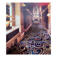 Hochwertige Akmin 3D gedruckte Luxus-Nylon feuerfest Club Casino Bar großer Teppich Wand zu Wand Teppichbodenfliesen