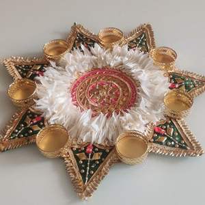 Handcrafted Indian Metal Floral Design <b>Tea</b> <b>Light</b> Candle Jar Stand Unique Home Festive Decoration for Valentine's Day Other - Product Image 4