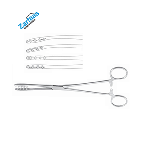 Pinzas de toalla Ulrich de acero inoxidable de alta calidad, pinzas de abrazadera de tubo, exportador y fabricante de 22cm - Product Image 3