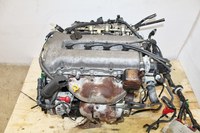SR20DET kırmızı üst 5 vitesli manuel şanzıman ile 2.0L Turbo motor