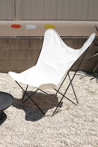 Funda para silla de ocio de mariposa de lona de cuero hecha a mano diseño rústico plegable fácil montaje para dormitorio Oficina uso al aire libre - Product Image 3