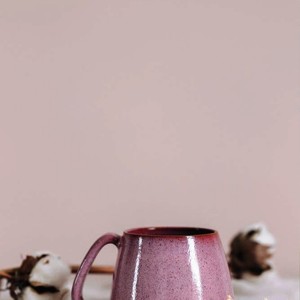 Taza cónica, producto amarillo de Venta caliente, Taza de cerámica hecha a mano impresa, tazas de café - Product Image 4