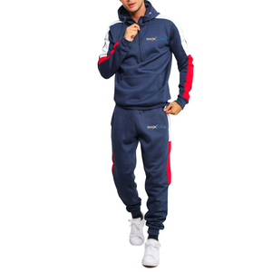 Vente en gros de survêtements d'entraînement en polaire pour hommes, avec logo personnalisé - Product Image 1