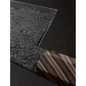 มีดเชฟทำมือขนาด 10 นิ้ว ทำจากสแตนเลส พร้อมปลอกหนังสุดพิเศษ ด้ามจับสวยงาม ปรับแต่งได้ - Product Image 3