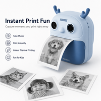 Mini-imprimante thermique portable pas chère pour photos, carnets, factures, reçus, étiquettes autocollantes, sans encre, 203 dpi, en stock