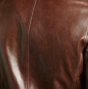 Blousons aviateur en cuir pour hommes élégants en gros, cuir véritable personnalisé, broderie sur toile, manches longues, couleur personnalisée - Product Image 5