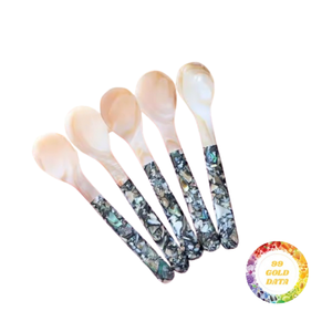 100% Best Quality Seashell Spoon for Best Design Handle Shape for Hot Sale Product for Gift - Product Image 3