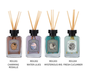 Diffuseur de parfum sans flamme WY 4 Styles 120ml en verre, diffuseur d'ambiance de luxe pour bureau, hôtel, chambre, aromathérapie, parfum d'intérieur - Product Image 3