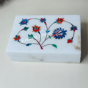 กล่องเก็บเครื่องประดับทรงสี่เหลี่ยมหินอ่อนสุดหรูราคาดีที่สุดสำหรับธุรกิจ & บ้านและของขวัญขายส่งมีจำหน่ายที่นี่ - Product Image 1