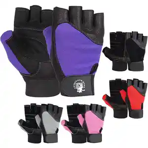 Guantes Deportivos Unisex de Piel con Logotipo Personalizado, Diseño Único, Transpirables, Ligeros, con Correa Ajustable para la Muñeca - Product Image 1