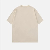 T-shirts pour hommes 100% coton peigné à manches courtes, vêtements de sport d'été, logo personnalisé, motif lettres, séchage rapide, respirant, meilleur prix