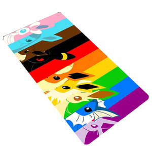 XXL pour Pokémon Arc En Ciel Tapis de souris de jeu surdimensionné pour le confort et le style - Product Image 1