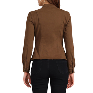 Nueva moda, precio barato, chaquetas de mezclilla para mujer, venta directa de fábrica, mejor precio, chaquetas de mezclilla para mujer a la venta hechas en Pakistán - Product Image 2