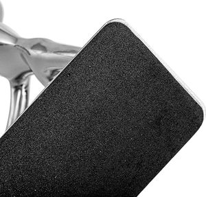 Sujetalibros de metal Sujetalibros Escritorio Revista Organizador de archivos Soporte Ajustable Sujetalibros - Product Image 2