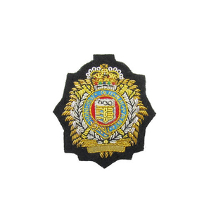 Badges brodés à la main en fil métallique pour adultes unisexes, vente directe, design brodé à coudre - Product Image 6