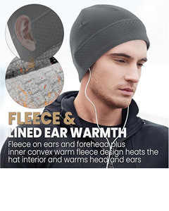 Manufacturer <b>Beanie</b> Cap Casual Lightweight Stylish Winter Hat High Quality Custom Logo 3D Embroidery Breathable <b>Waterproof</b> - Product Image 4