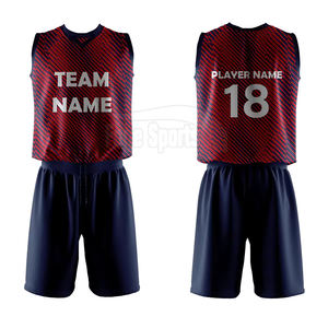Conjuntos de uniformes de voleibol de diseño personalizado y logotipo para ropa deportiva unisex 100% poliéster transpirable de secado rápido tamaños personalizados al por mayor - Product Image 3