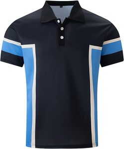 Wholesale <b>High</b> Quality Custom Design Plain Mesh Polo <b>Shirt</b> For <b>Men</b> Short Sleeve <b>Men</b> Quick Dry Breathable Blank Polo <b>Shirt</b> - Product Image 1