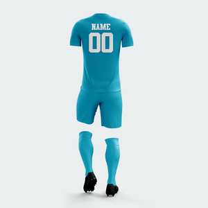 Custom Printed Front Soccer Jersey <b>Shorts</b> Set High Quality Breathable Anti-Bacterial Quick Dry 100% <b>Polyester</b> Uniform Custom - Product Image 3