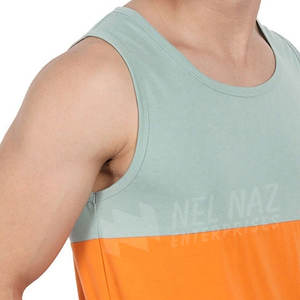 OEM Service Summer Men's Gym Tank Top Plus Size para adultos para uso al aire libre - Product Image 5