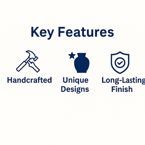 Vague multicolore 10 "urne de crémation en métal Style américain Design personnalisable Pot commémoratif durable et écologique pour les cendres funéraires - Product Image 3