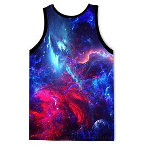 Custom Men's Gym Tank Top Comfortable Quick Dry Summer <b>Running</b> <b>Vest</b> Casual Breathable Marathon Singlet with Sublimation Design - Product Image 3